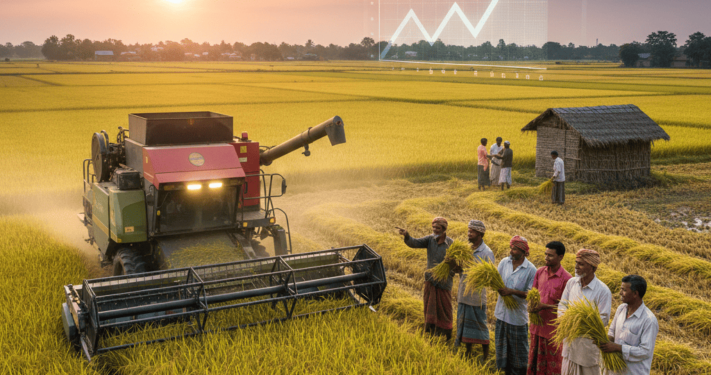 Agricultural Bumper Rice Bangladesh